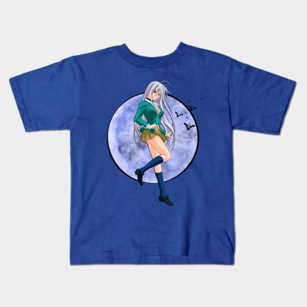 Rosario + Vampire - Inner Moka Kids T-Shirt by Nykos